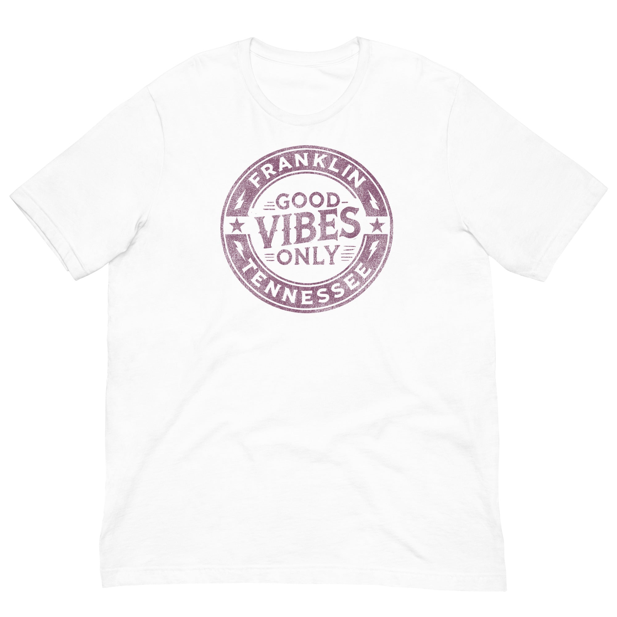 Men's "Good Vibes Only" Franklin Tee