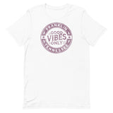 Women's "Good Vibes Only" Franklin Tee